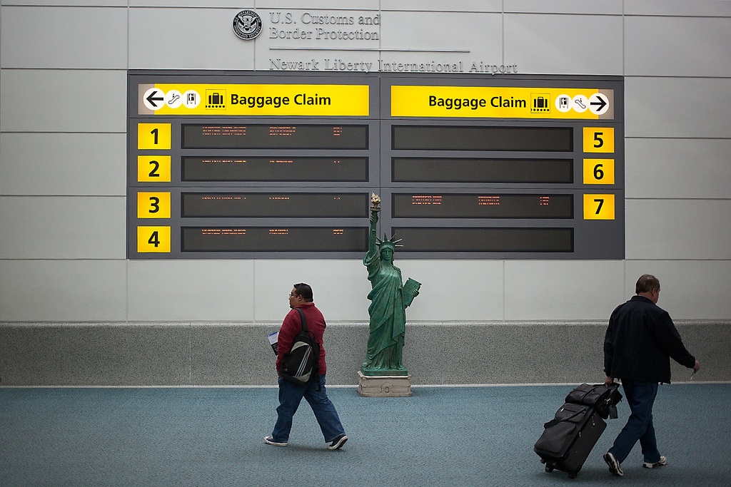 U.S. airport arrivals