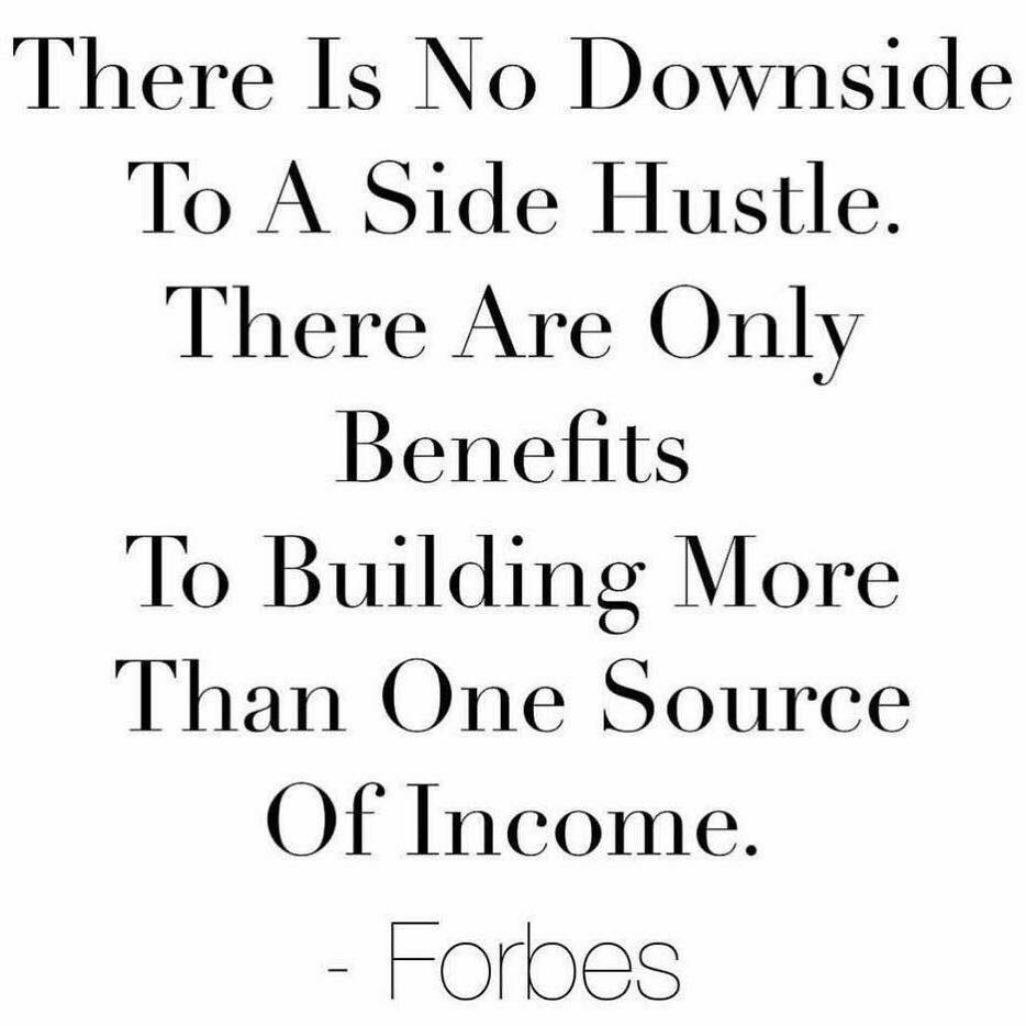 Side hustle quote