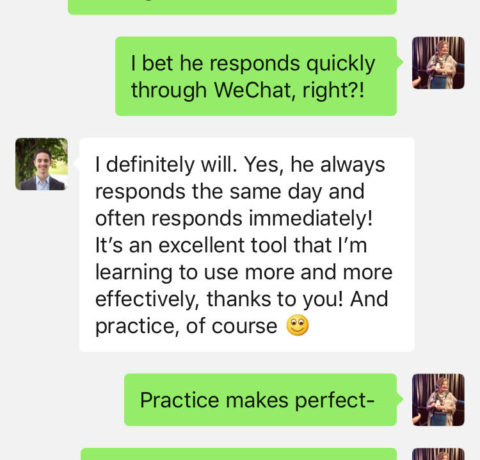 Chris WeChat course