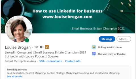 Louise Brogan LinkedIn